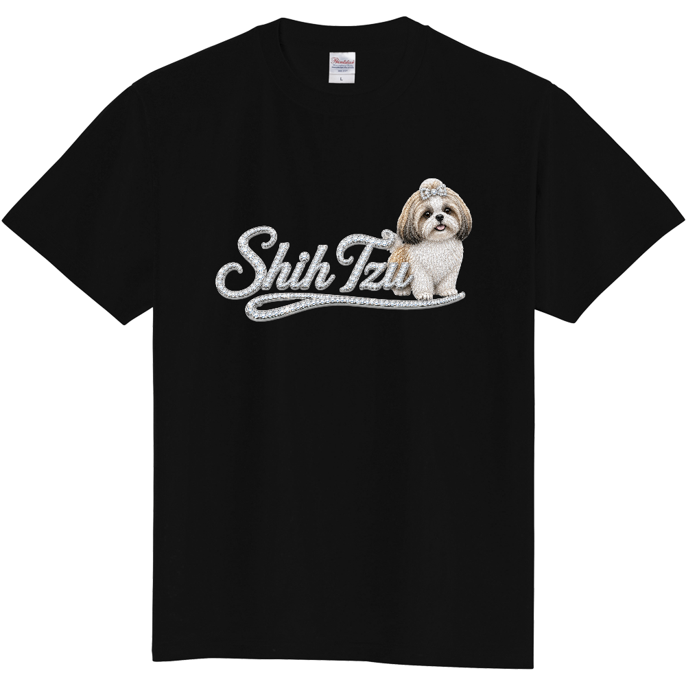 シーズー ラグジュアリーロゴ プリントTシャツ