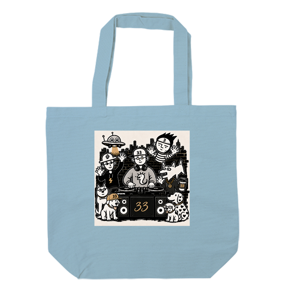 angel numbers 33 トートバッグ