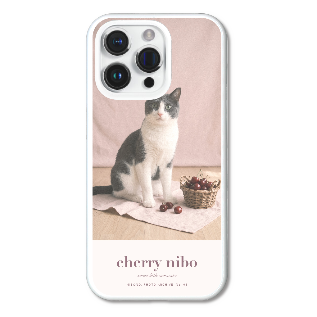 cherry nibo iPhoneケース（iPhone15 Pro）