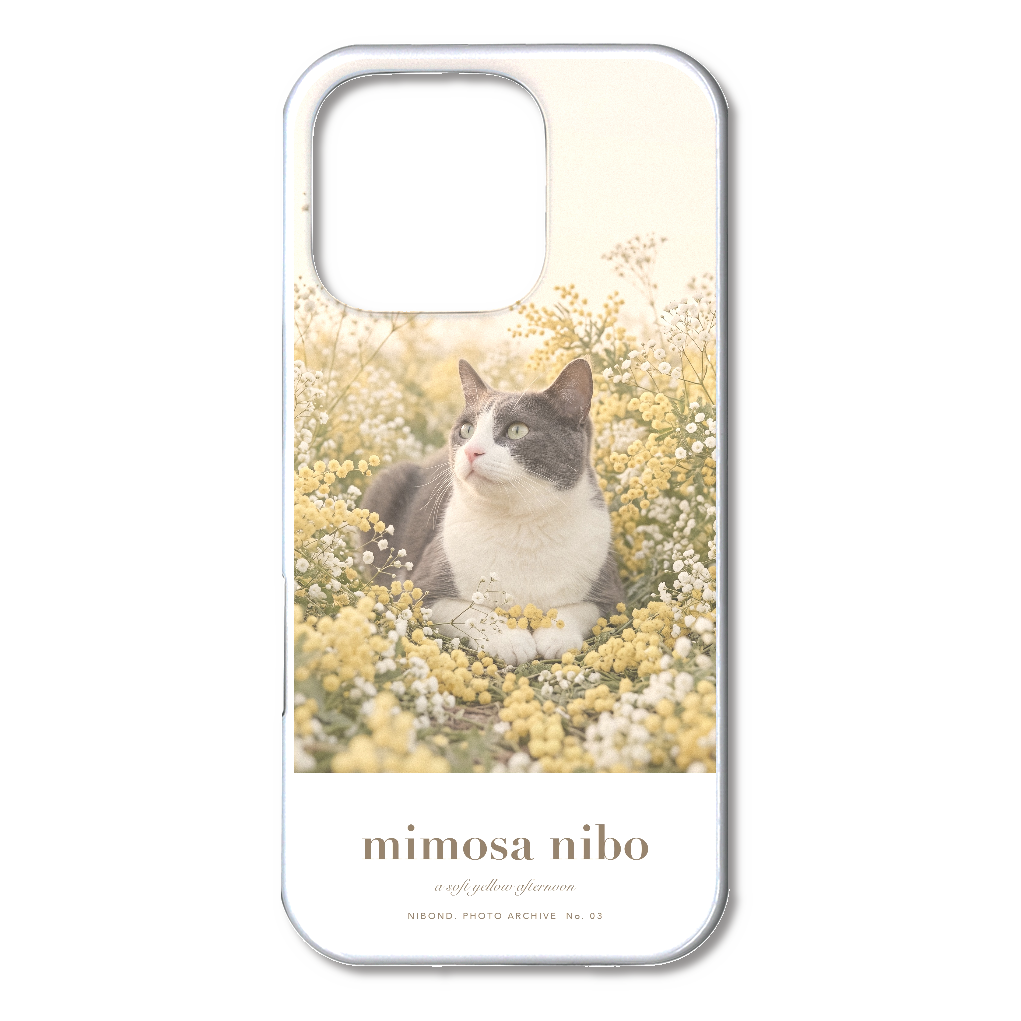 mimosa nibo iPhoneケース（iPhone16 Pro）