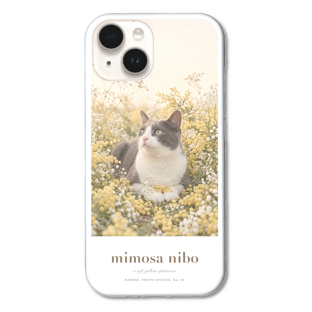 mimosa nibo iPhoneケース（iPhone15）