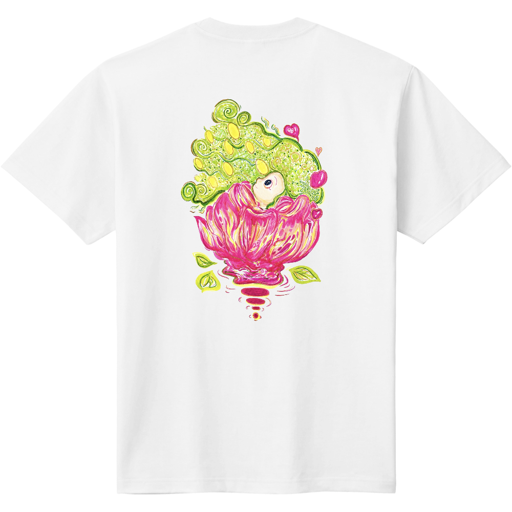 薔薇　バックプリント