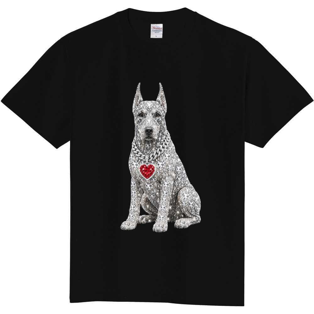 DIAMOND DOBERMAN TEE|ダイヤモンド・ドーベルマン Tシャツ