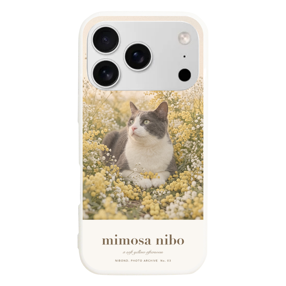 mimosa nibo iPhoneケース（iPhone17 Pro/18 Pro）