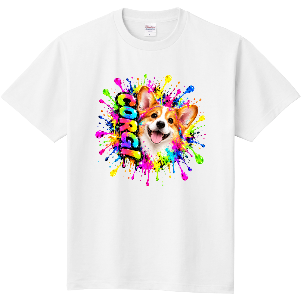 CORGI NEON SPLASH TEE|コーギー ネオンスプラッシュTシャツ