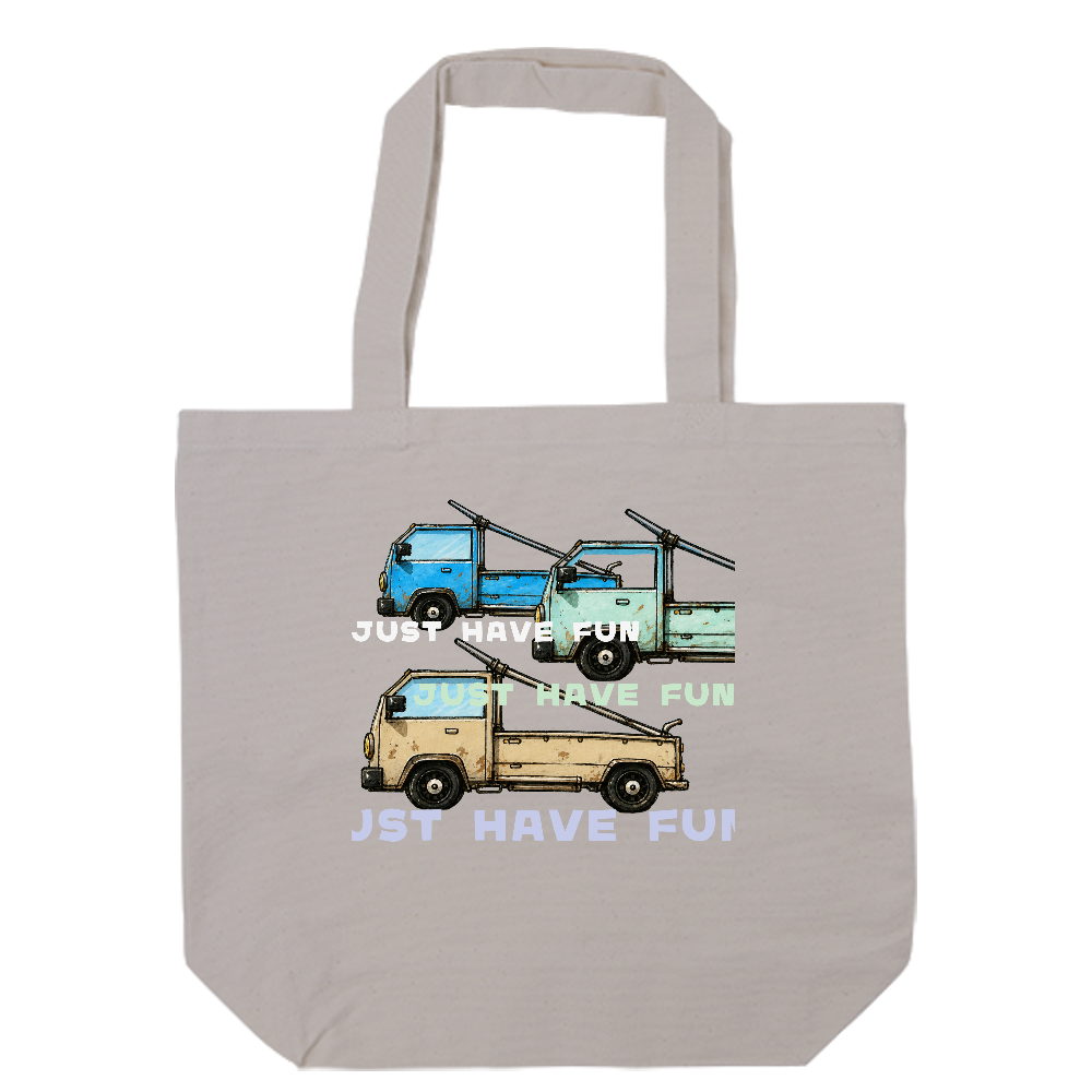 just have fun　トートバッグ