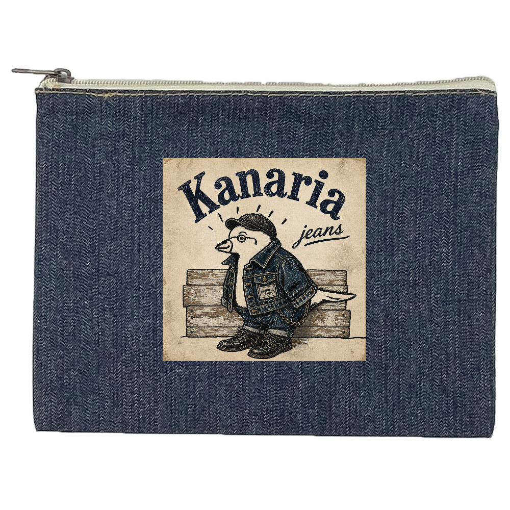 Kanaria jeans デニムポーチ