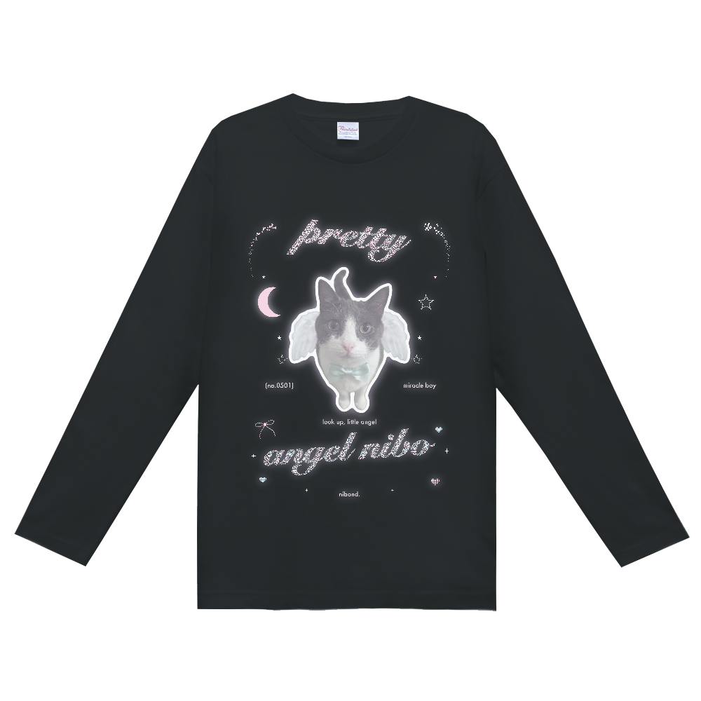 pretty angel nibo（no.0501）定番長袖Tシャツ