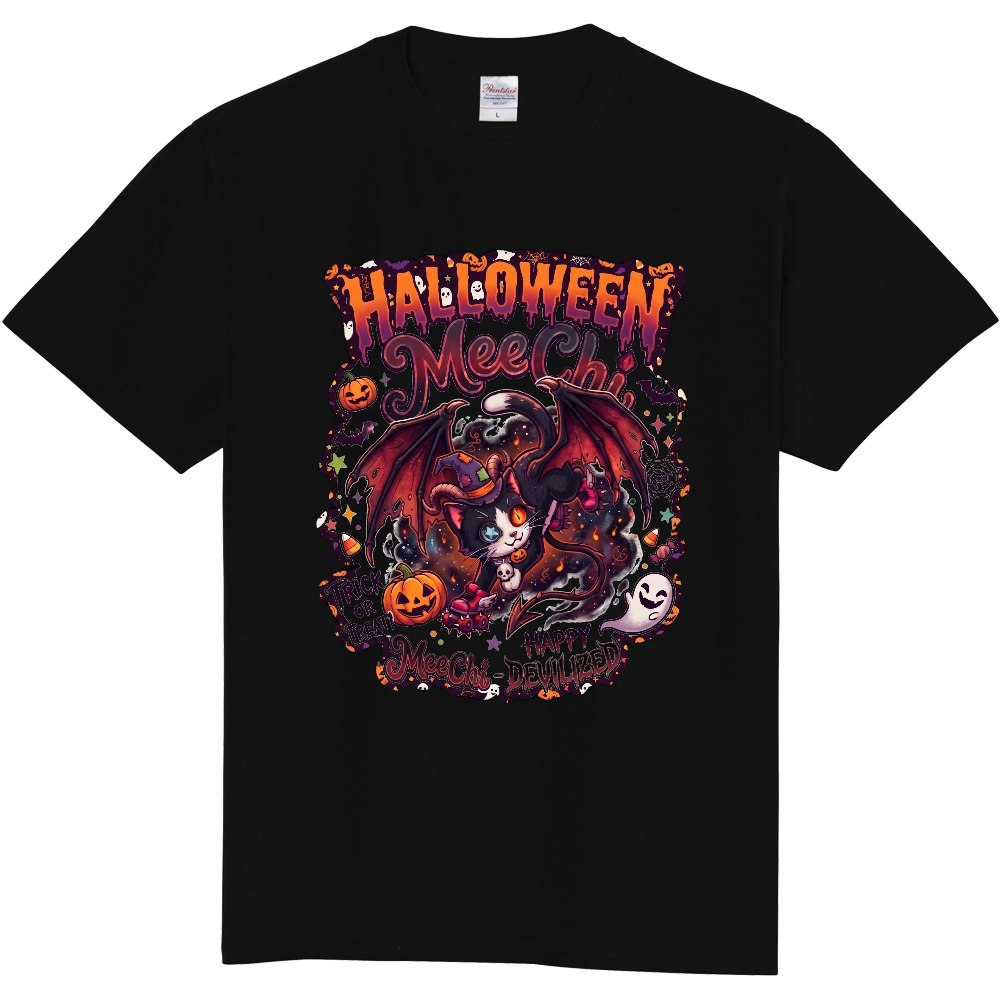 Enjoy Halloween with Meechi as a devil!