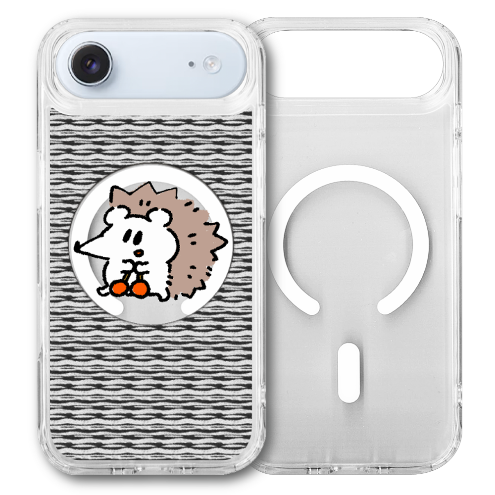 iPhone17Air MagSafe対応 耐衝撃クリアケース