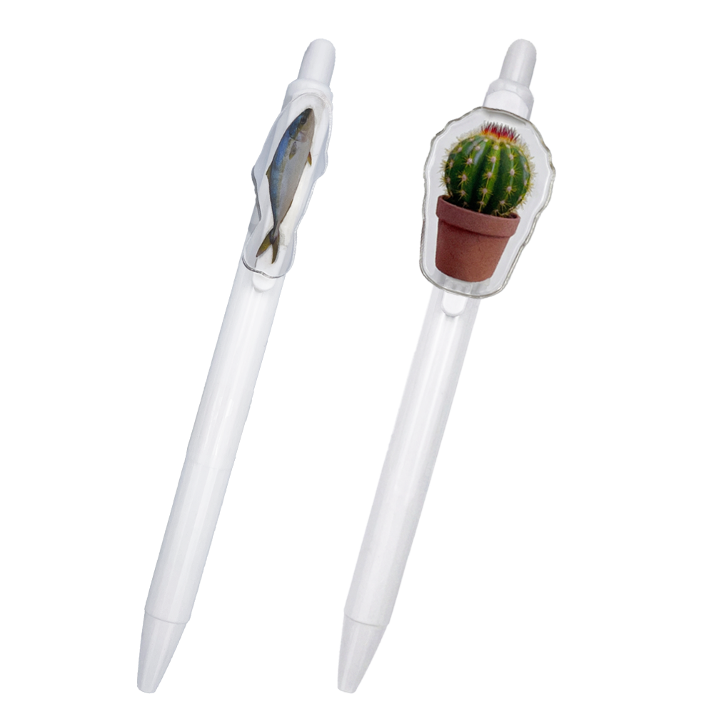 フリーカットアクリルボールペン