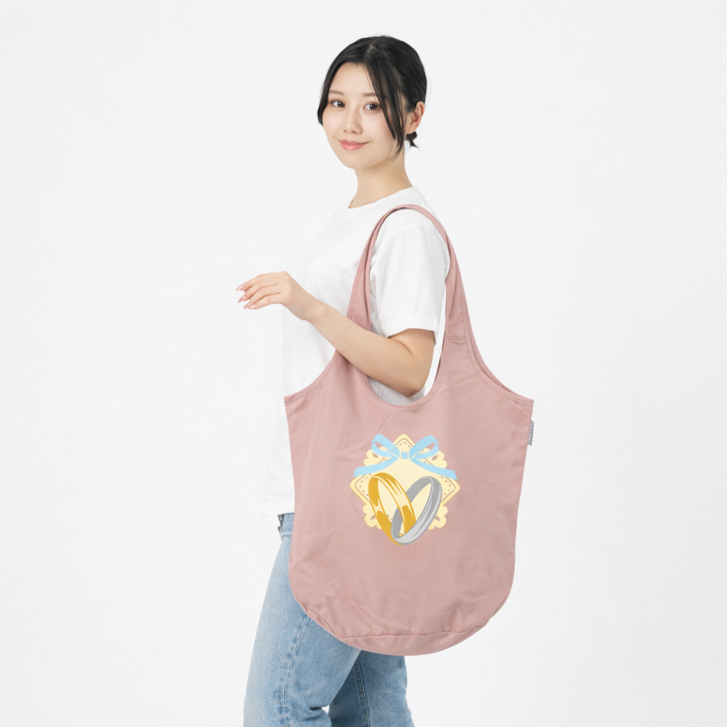 クルリトマルシェバッグ パステル