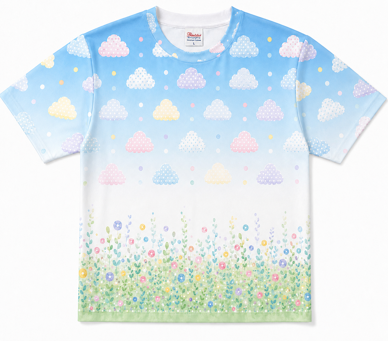 オリジナル全面インクジェットTシャツ(XL)｜Printstarで全面プリント