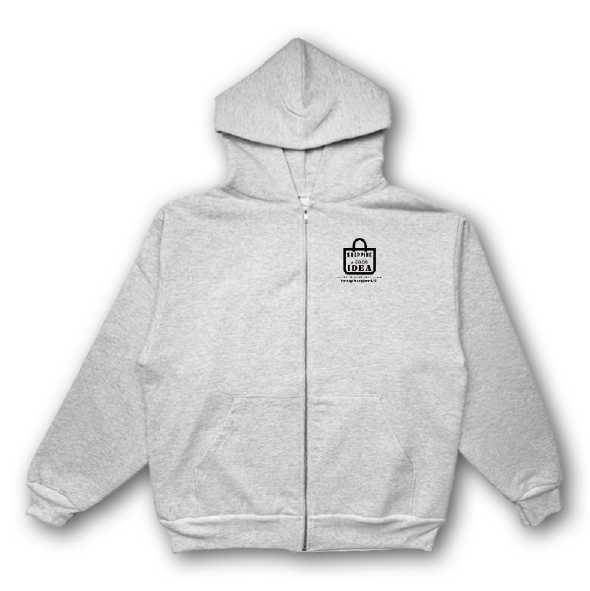 los angeles apparel L/Sヘビーフリース ジップアップパーカー14oz※４営業日