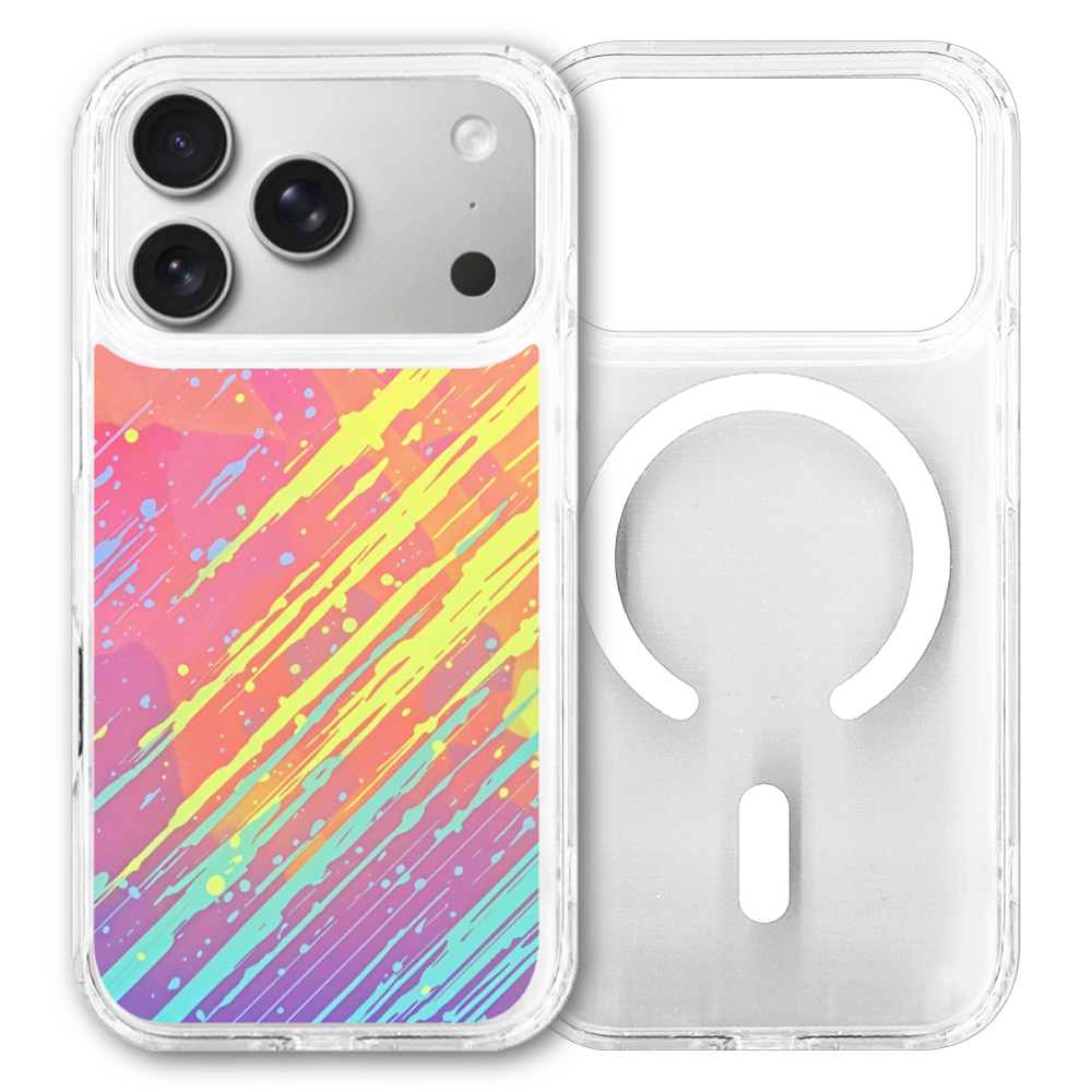 iPhone17Pro MagSafe対応 耐衝撃クリアケース