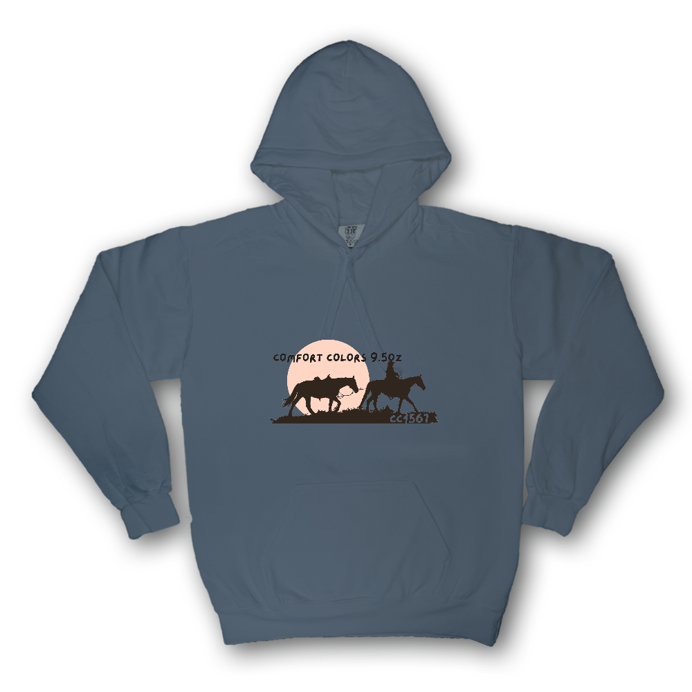 COMFORT COLORS 9.5oz ガーメントダイ フーデッド スウェットシャツ※４営業日